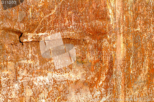 Image of rusty wall
