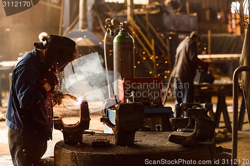 Image of Electricity distribution hall in metal industry