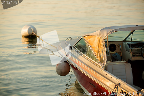 Image of Boat at the lakeside