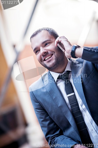 Image of business man at the office