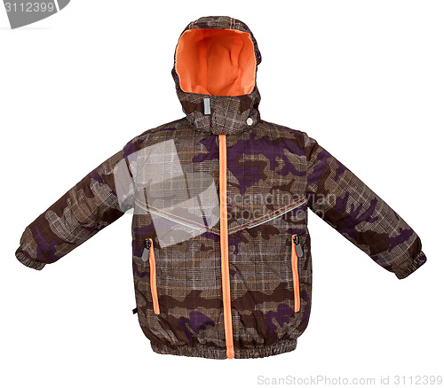 Image of Warm jacket isolated