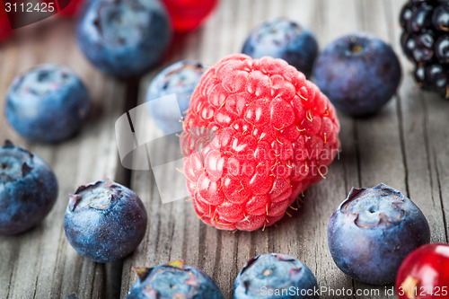 Image of Blueberries background