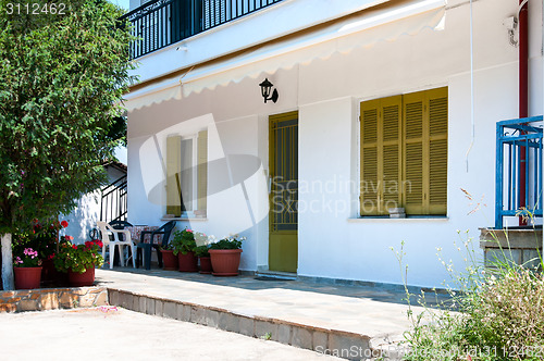 Image of beautiful facade of the house