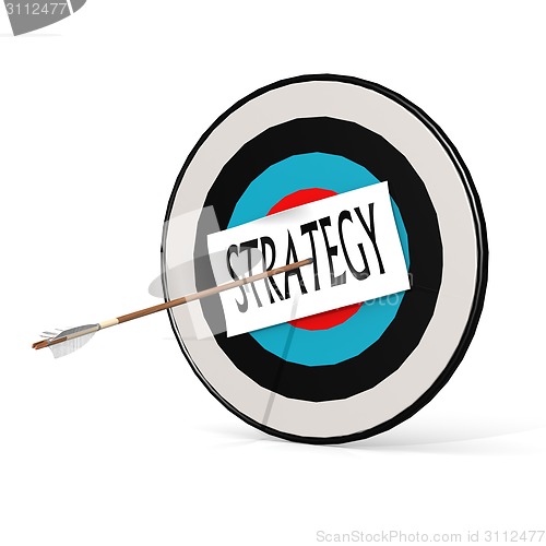 Image of Strategy word on the board