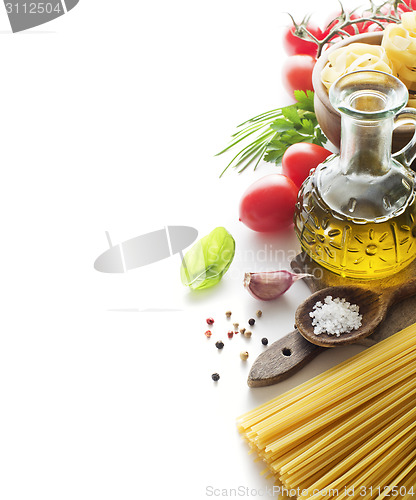 Image of Pasta ingredients