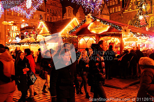 Image of Market Square in Wroclaw, Poland 