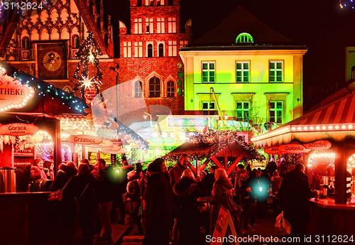 Image of Market Square in Wroclaw, Poland 