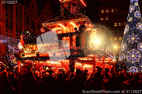 Image of Market Square in Wroclaw, Poland 