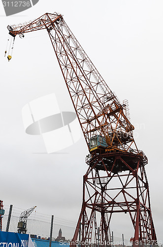 Image of a big crane