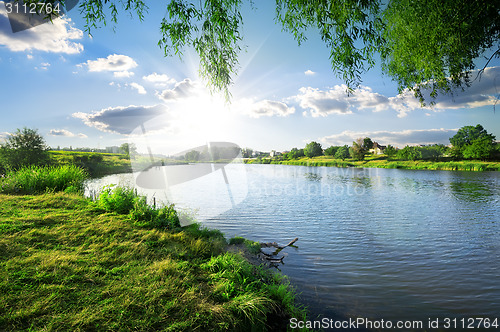 Image of Day on a river