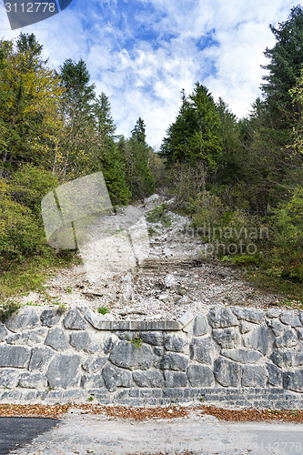 Image of moraine in Alps