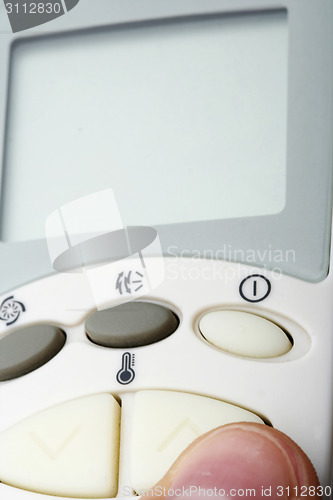 Image of Remote buttons.