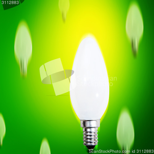 Image of Falling bulbs