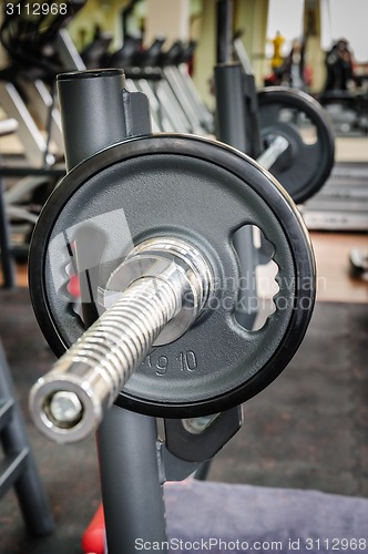 Image of Barbell ready to workout