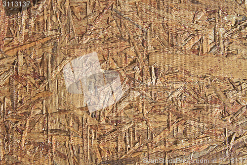 Image of background and texture old recycled plywood