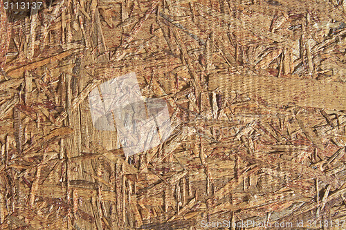 Image of background and texture old recycled plywood