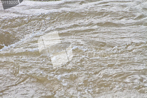 Image of flooding river after a storm 