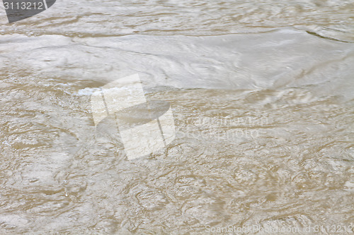 Image of flooding river after a storm 