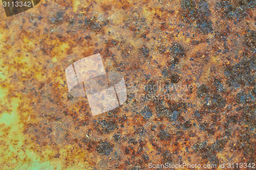 Image of rust on metal surface