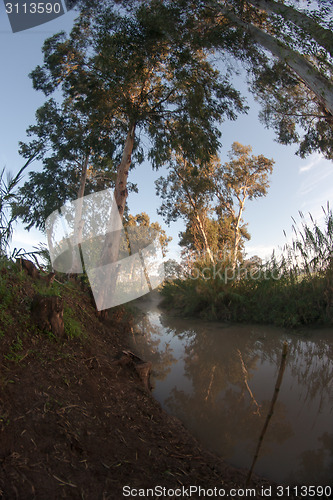 Image of Yarkon river in Israel