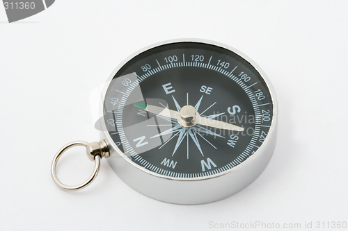 Image of Compass on white background