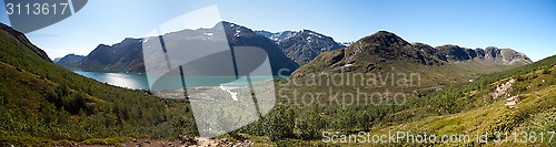 Image of Besseggen Ridge in Jotunheimen National Park, Norway