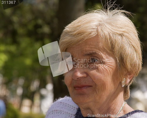 Image of Senior woman portrait