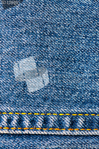 Image of aged jeans background