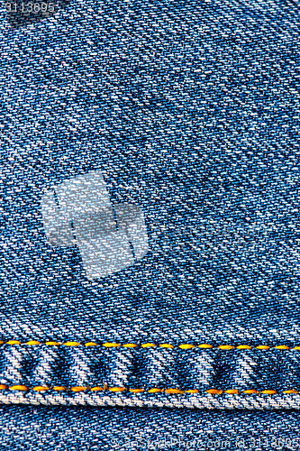 Image of aged jeans background