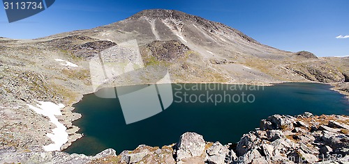 Image of Besseggen Ridge in Jotunheimen National Park, Norway