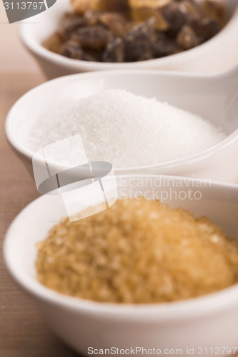 Image of Difrent kind of sugar