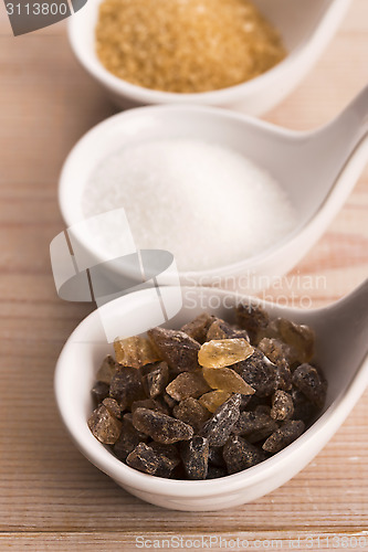 Image of Difrent kind of sugar