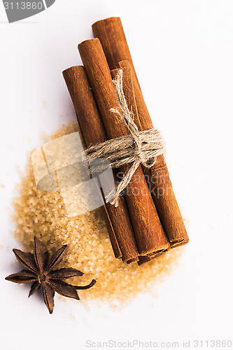 Image of Cinnamon sticks with pure cane brown sugar