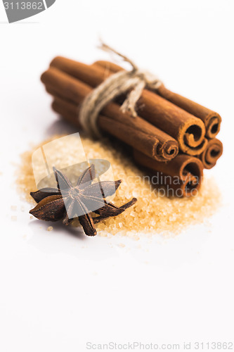 Image of Cinnamon sticks with pure cane brown sugar