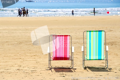 Image of Beach chairs
