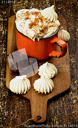 Image of Hot Chocolate with Meringues
