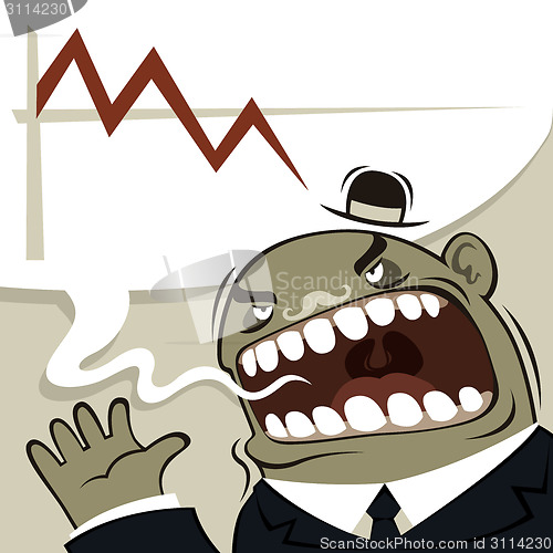 Image of Angry Boss Shouting