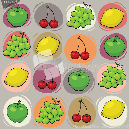 Image of Fruits pattern