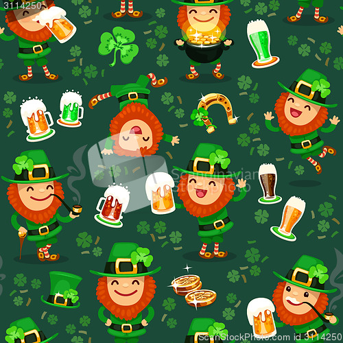 Image of st.Patrick's Day's pattern