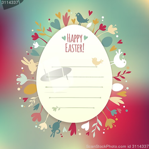 Image of Beautiful Instagram Easter Card
