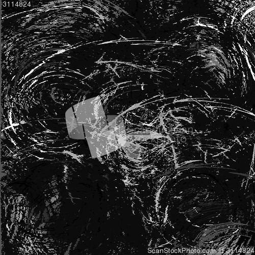 Image of Black and white grunge style background