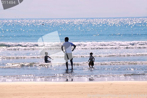 Image of Family beach