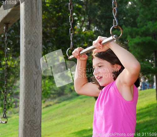 Image of Girl on playground