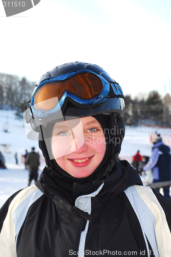 Image of Girl ski