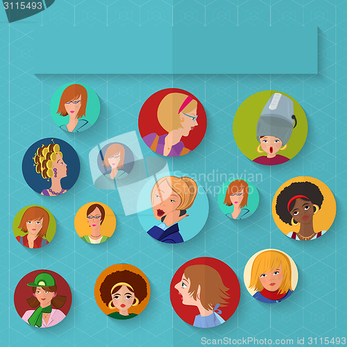 Image of Beauty spa team work folded