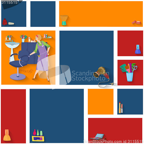 Image of Beauty spa mosaic