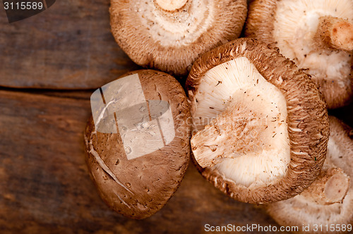 Image of shiitake mushrooms