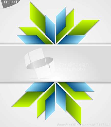 Image of Bright abstract corporate background
