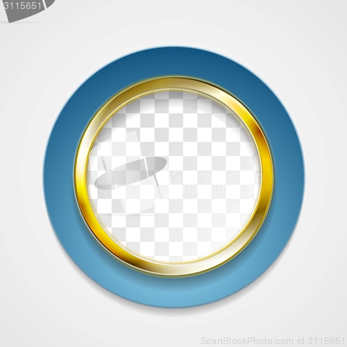 Image of Corporate golden circle for web design