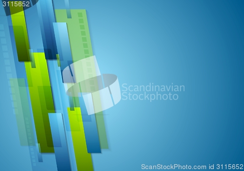 Image of Bright corporate technology background
